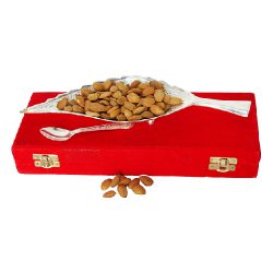 Hearty Retirement Gift of Leafy Nuts to Kanyakumari