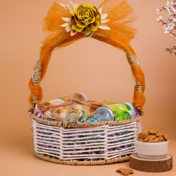 Delightful Treats Basket Indulgence to Karunagapally