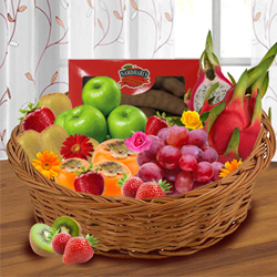 Imported Fruits Basket (5 kgs) to Muvattupuzha