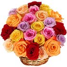 Charming Celebration of Love Mixed Roses Arrangement to Cooch Behar