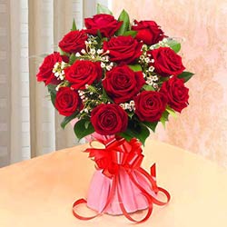 Marvelous Bookey of Red Roses
 to Palani