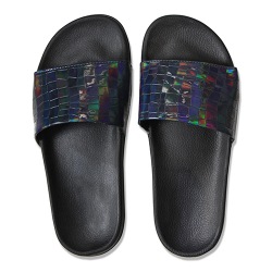 Attractive Black Slider Footwear for Her to Dadra and Nagar Haveli