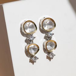 Timeless Kundan Charm Earrings to Uthagamandalam