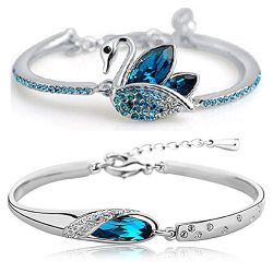 Elegant Crystal Bracelets to India