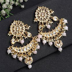 Glamorous Kundan Earrings to Balasore