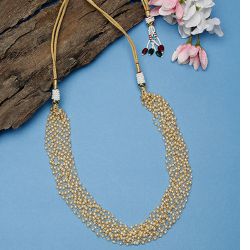 Glamorous Pearl Lahori Necklace to Karunagapally