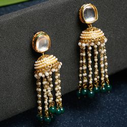 Exclusive Kundan Earrings to Andaman and Nicobar Islands