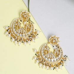 Classic Kundan Earrings to Payyanur