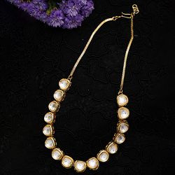 Luxe Kundan Choker to Tirur