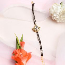 Chic Kundan Bracelet Mangalsutra to Tirur