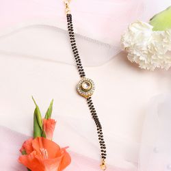 Trendy Traditional Kundan Bracelet Mangalsutra to Marmagao