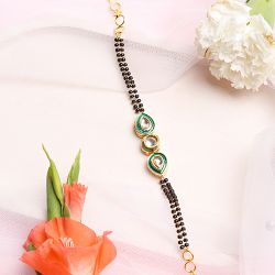 Stylish Kundan Bracelet Mangalsutra