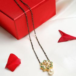 Elegant Kundan Mangalsutra to Irinjalakuda