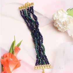 Vibrant Beads Bracelet to Hariyana