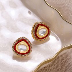 Elegant Kundan Earrings