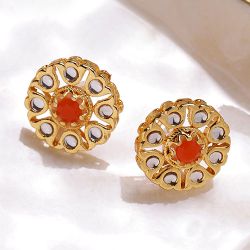 Radiant Kundan Chic Studs