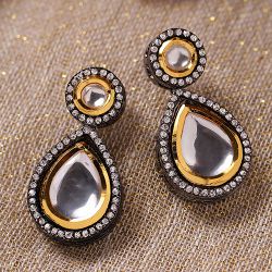 Sparkling Kundan Studs to Ambattur