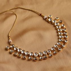 Elegant Kundan Choker to Andaman and Nicobar Islands