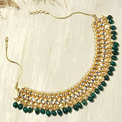 Majestic Kundan Statement Necklace