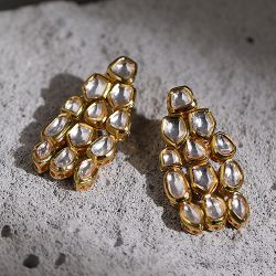 Timeless Kundan Elegance Earrings