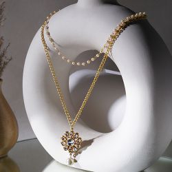 Luxe Gold Layered Necklace to Andaman and Nicobar Islands