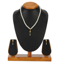 Dazzling Pearl Pendant Set with Earrings to Cooch Behar