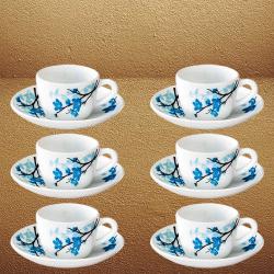 Special Larah By Borosil 12pc Cup n Saucer Set to Chittaurgarh