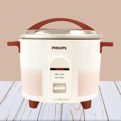 Classic Philips Electric Rice Cooker in White n Red to Sivaganga