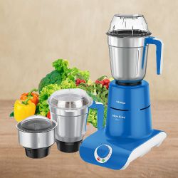 Fabulous Havells Blue Color Mixer Grinder with Overload indicator to Chittaurgarh