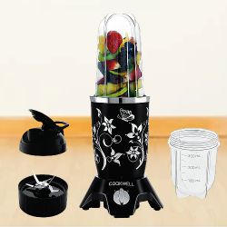 Magnificent COOKWELL Bullet Mixer Grinder in Black to Cooch Behar