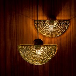 Gleaming Glimpse  Hanging Lamp Gift to Kanjikode