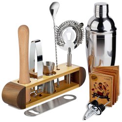 Enthralling 11 Pc Bar Tool Set with Stand to Cooch Behar