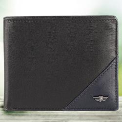 Marvelous Black Gents Leather Wallet from Police to Muvattupuzha