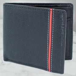 Remarkable Gents Black Color Leather Wallet to Palani