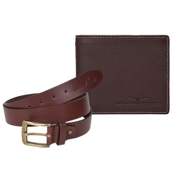 Exclusive Mens Belt N Wallet Gift Set from Urban Forest to Alwaye