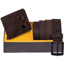 Gorgeous Urban Forest Leather Wallet N Belt Combo to Kanjikode