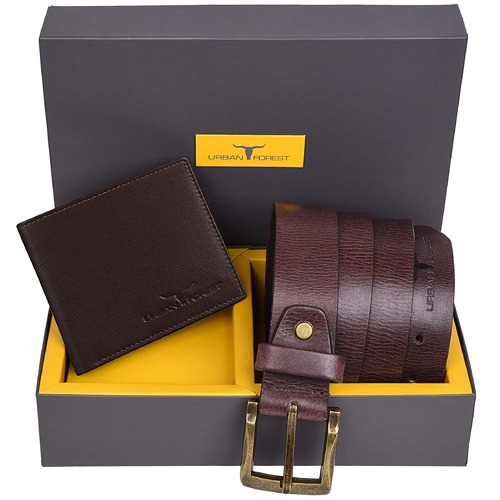 Remarkable Urban Forest Gents Wallet N Belt Set to Tirur