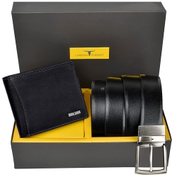 Stunning Urban Forest Leather Wallet N Belt Combo to Uthagamandalam