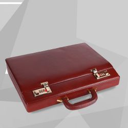 Trendy Leather Briefcase for Men
