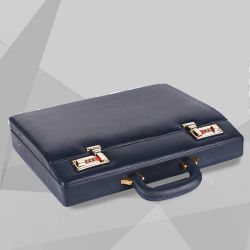 Trendy Leather Briefcase for Men to Kanjikode