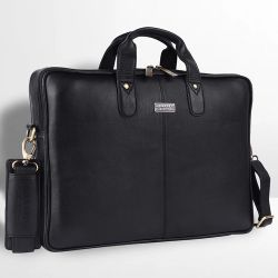 Suave Leather Laptop Bag for Men