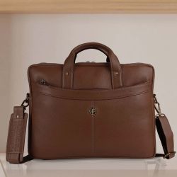 Marvellous Leather Laptop Bag for Men to Kanjikode