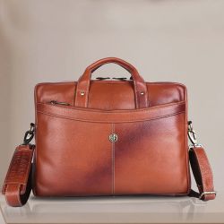 Remarkable Leather Laptop Messenger Bag for Men