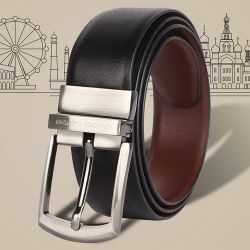Sleek Leather Belt for Men to Kanjikode