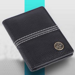 Pure Leather RFID Protected Card Holder Wallet