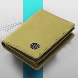 Stylish Leather RFID Protected Card Holder Wallet