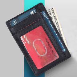 Stunning Leather RFID Protected Bi Fold Wallet to Kanjikode