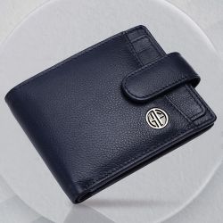 Fancy RFID Protected Leather Mens Wallet