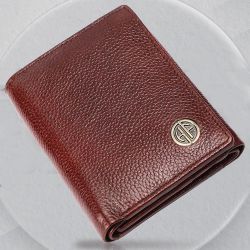 Stylish RFID Protected Trifold Leather Mens Wallet to Kanjikode