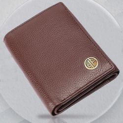 Attractive RFID Protected Trifold Leather Mens Wallet to Kanjikode